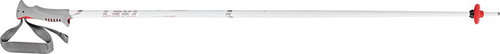 Leki Vista white-silver-neonred size 125 cm - Ski Poles - Main image