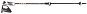 Lyžařské hůlky Leki Drifter Vario S black-orange-white 90 - 120cm - Lyžařské hůlky