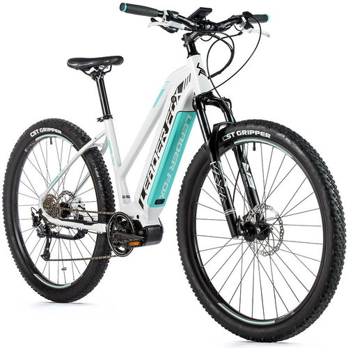 Leader Fox Awalon 29 ", white / light green 18" size M - Electric Bike - Main image
