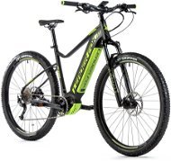 Leader Fox Altar 29", Matte Black/Green - Electric Bike