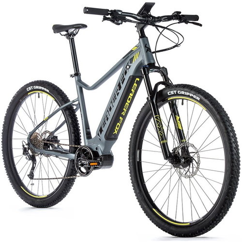 Leader Fox Awalon 29 "men's gray / yellow 19,5" size L - Electric Bike - Main image