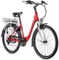 Leader Fox Latona 26", Red/White, 16.5", size S - Electric Bike