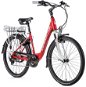 Leader Fox Latona 26" Red/White 18" Size M - Electric Bike