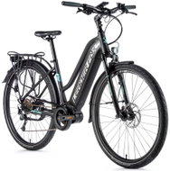 Leader Fox Denver women's black matt / light green 16,5 "size S - Electric Bike