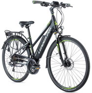 Leader Fox Sandy 28 "black matt / green 16.5" size S - Electric Bike