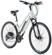 Leader Fox Venosa 28 "matt white / light green 18" size M - Electric Bike