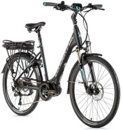 Leader Fox Vivalo black matt / light green 16.5 "size S - Electric Bike
