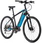 Leader Fox Bend 28 &quot;matt black / blue 17.5&quot; size M - Electric Bike