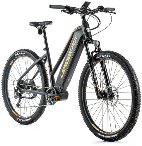 Leader Fox Awalon 29“ W Black/Gold 18“ - Electric Bike - Main image