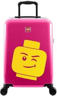 LEGO Luggage ColourBox Minifigure Head 20" - Berry - Cestovní kufr