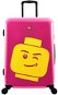 LEGO Luggage ColourBox Minifigure Head 24" – Berry - Cestovný kufor