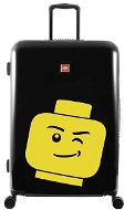 LEGO Luggage ColourBox Minifigure Head 28" - Černý - Cestovní kufr