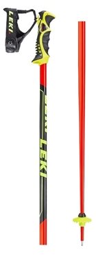 Leki WC Racing - SL neonred / neonyellow-black-white size 120 cm - Ski Poles - Main image