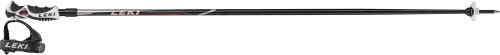 Leki Hot Shot S, Black-Red-Silver-Anthracite, 120cm - Ski Poles - Main image