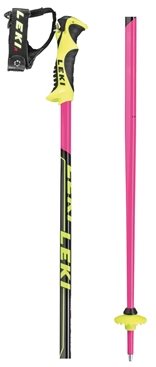 Leki Worldcup Lite SL, pink-black-white-yellow, 115 cm - Lyžařské hůlky - Main image