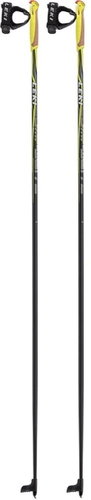 Leki Poles CC 300, Black-Neonyellow-White, size 155cm - Running Poles - Main image