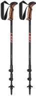 Leki Khumbu Lite black-fluorescent red-white 100 až 135 cm - Trekingové palice