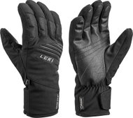 Leki Space GTX, black, size 1 size 1 - Ski Gloves