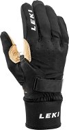 Leki Nordic Race Shark Premium, black-sand, size 6,5 - Cross-Country Ski Gloves