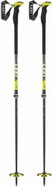 Leki Aergon 2, darkanthracite-neonyellow-white, 110 - 150 cm - Ski Poles