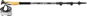 Leki Cross Trail Lite TA black-white-lightblue 100 – 135 cm - Trekingové palice
