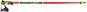 Leki WCR Lite SL 3D bright red-black-neonyellow - Ski Poles