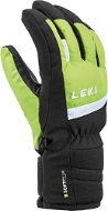 Leki Max Junior black-lime-white 3 - Ski Gloves