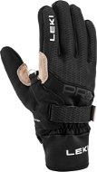 Leki PRC Premium ThermoPlus Shark black-sand 7.0 - Ski Gloves