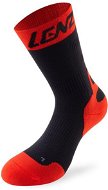 Lenz Compression 6.0 mid black/red 30, veľ. 35 – 38 - Ponožky