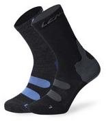 LENZ Outdoor 1.0 grey-blue/black-grey-0 size 39-41 - Socks - Main image