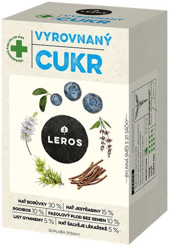 Leros Balanced Sugar 20 × 1 g - Tea - Main image