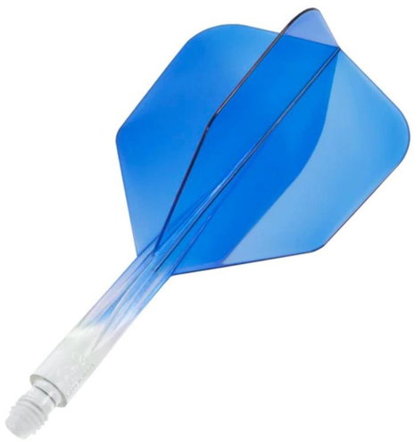 Condor AXE Gradient - Small - Short - Blue CN241 - Dart Flights - Main image