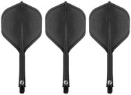 Shot Flight Deck - No2 - Medium - Black SF5443 - Dart Flights
