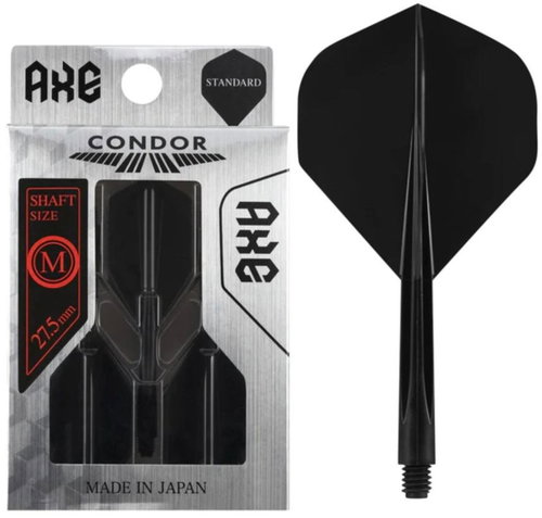 Condor AXE - Standard - Medium - Black CN158 - Dart Flights - Main image