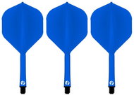 Shot Flight Deck - No2 - Medium - Blue SF5444 - Dart Flights