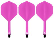 Shot Flight Deck - No2 - Medium - Pink SF5448 - Dart Flights