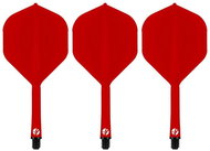 Shot Flight Deck - No2 - Medium - Red SF5445 - Dart Flights