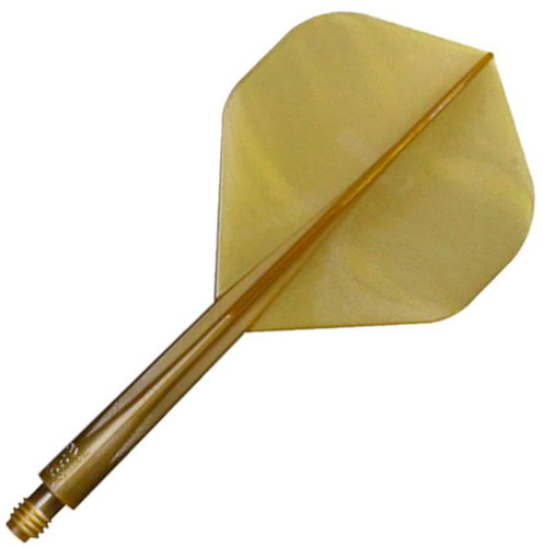 Condor AXE Metallic - Standard - Long - Gold CN438 - Dart Flights - Main image
