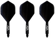 Bull's NL Union Flight System - Small - No.2 - Black - Letky na šipky