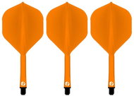 Shot Flight Deck - No2 - Medium - Orange SF5447 - Dart Flights