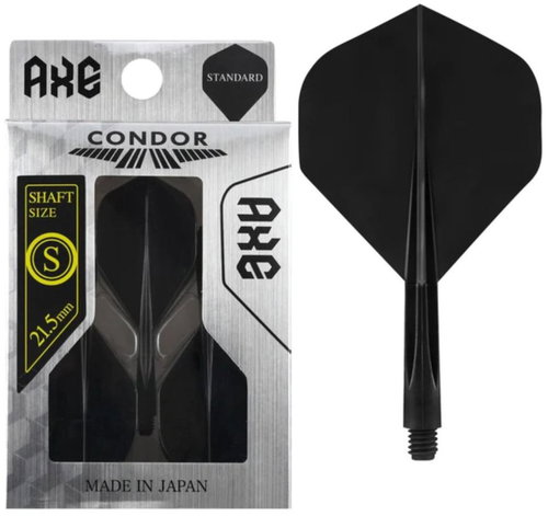 Condor AXE - Standard - Short - Black CN157 - Dart Flights - Main image