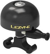 Lezyne Classic Brass Medium All Black Bell Black - Bike Bell