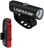Lezyne Classic Drive 500+ / Stick Drive Pair Satin Black / Black - Bike Light