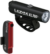 Lezyne Classic Drive XL 700+ / Stick+ Drive Pair / Satin Black / Black - Bike Light