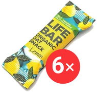 Lifefood BIO Lifebar Oat Snack 6 x 40g citronový - Flapjack