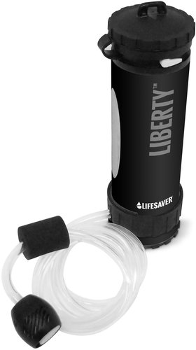Lifesaver Filterflasche Liberty Schwarz -  Wasserfilter-Flasche - Hauptbild