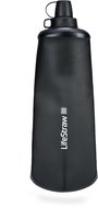 LifeStraw Peak Series foldable squeeze bottle 650 ml, dark grey - Water Filter Bottle