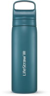 LifeStraw Go 2.0 stainless steel water filter bottle, 18 oz, lagoon turquoise - Water Filter Bottle
