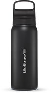LifeStraw Go 2.0 stainless steel water filter bottle, 24 oz, black - Water Filter Bottle