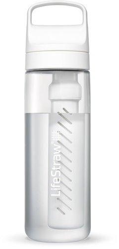 LifeStraw Go 2.0 filter water bottle, 22 oz, white - Water Filter Bottle - Main image